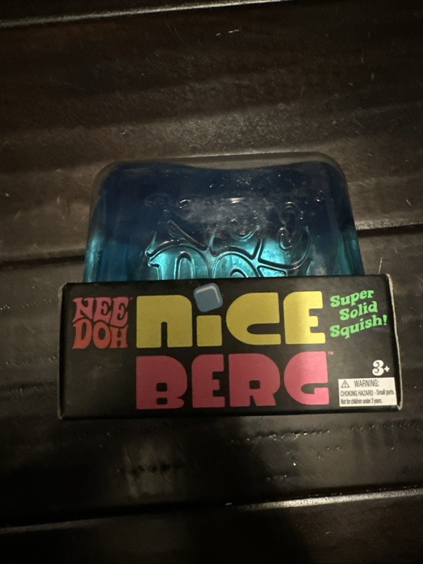Schylling NeeDoh Nice Berg Giant NeeDoh Cube Sensory Squeeze Toy