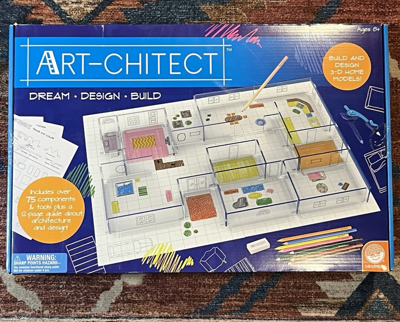 Sealed MindWare Art-Chitect 3D Home Design Architecture STEM Kit Ages 8+