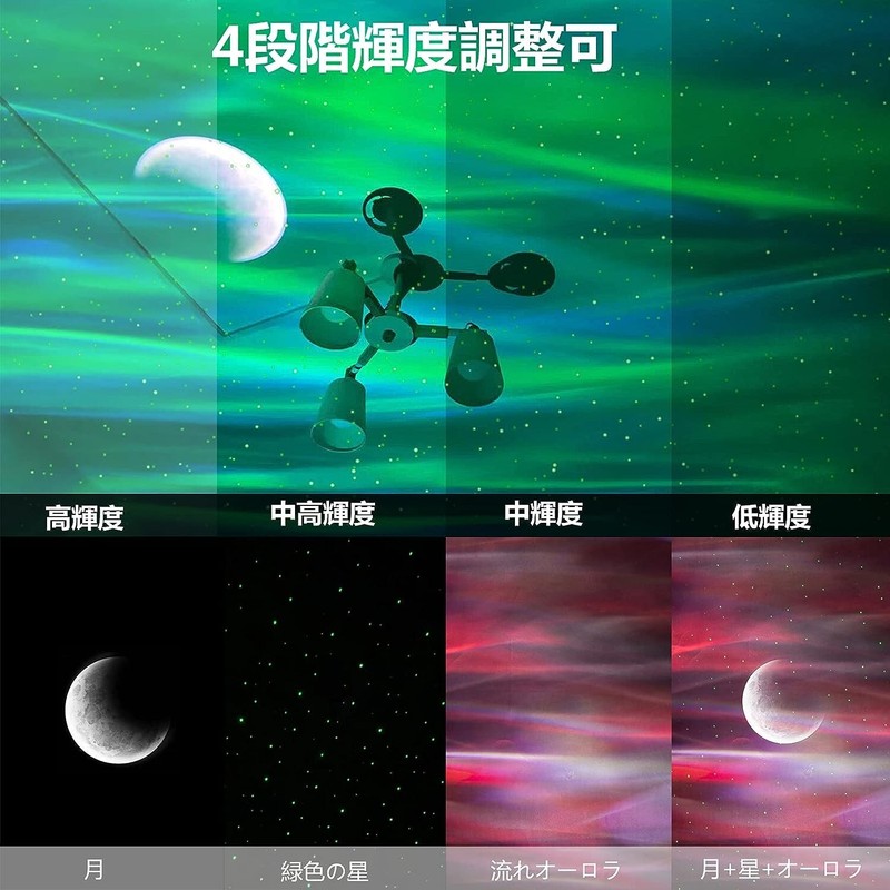 JOAYUCEE Planetarium for Home Use Star Projector Light 2 Colors LED JAPAN NEW gallery