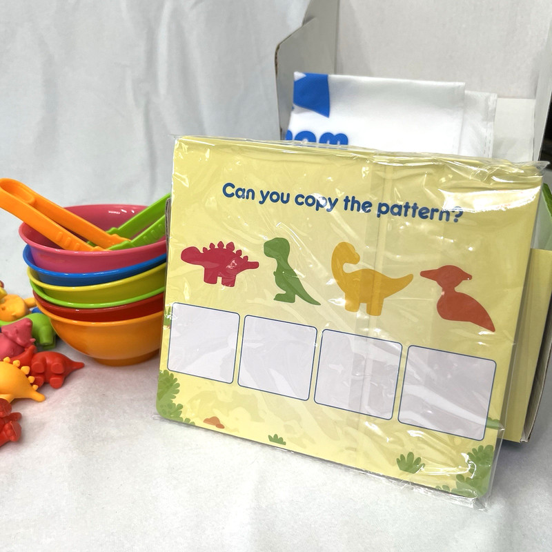 Coogam Dinos Color Counting Sorting Matching Pattern Toy - Math Manipulative gallery