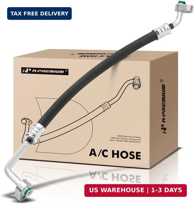 A-Premium A/C Discharge Line Hose Assembly Compatible with Honda Fit, 2007 2008,