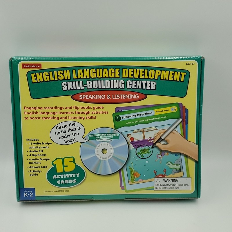 Lakeshore English Language Development Skill Building Speaking & Listening New