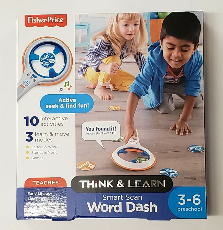 Fisher-Price Think & Learn Smart Scan Word Dash early literacy thinking skills