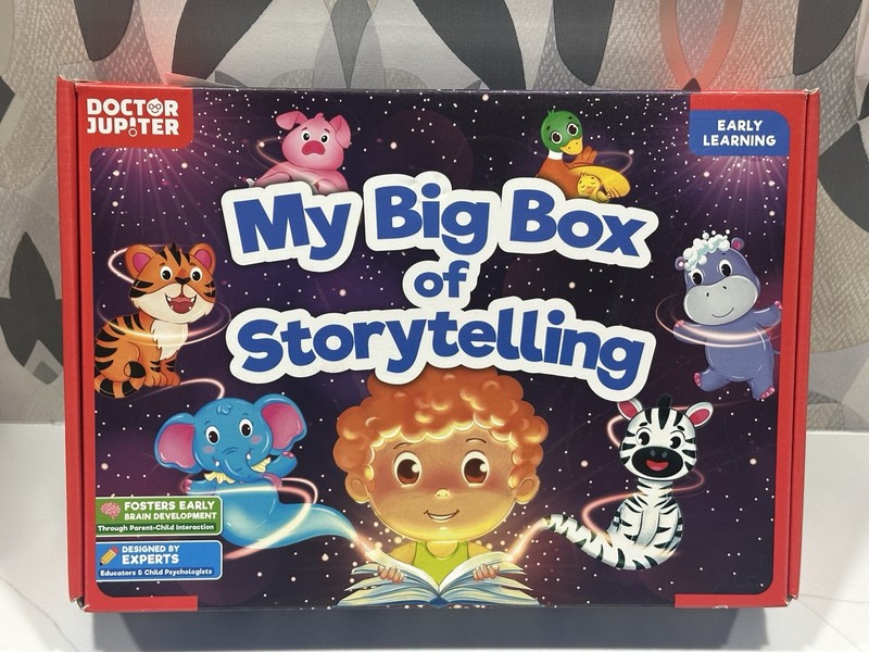 Storytelling Set for Toddlers Gift for 1-3 Year Old Boys & Girls Educational Toy