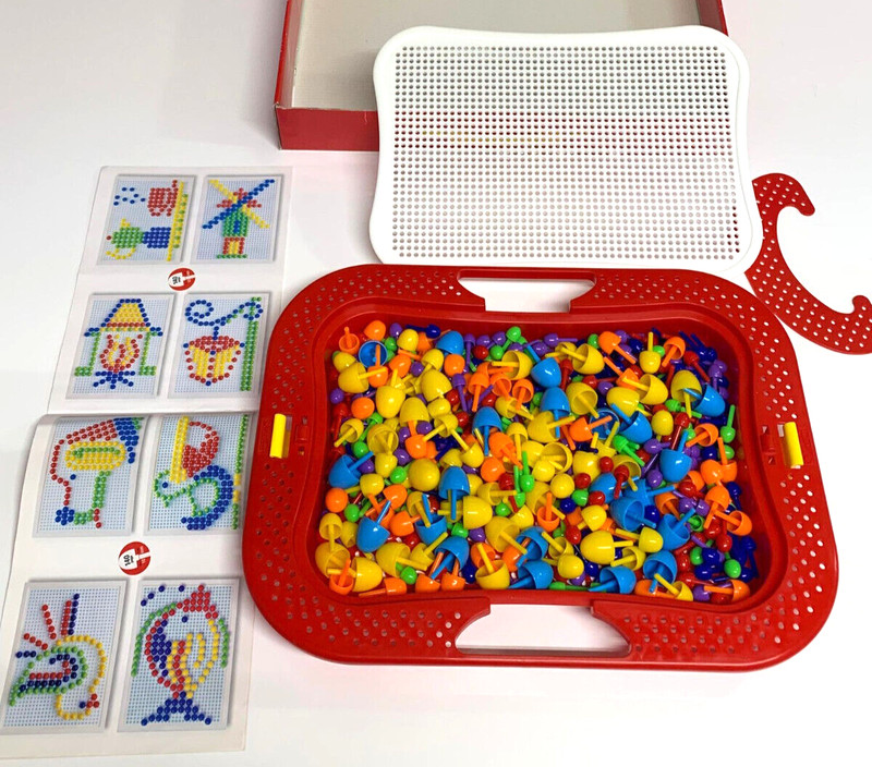 QUERCETTI FANTACOLOR DESIGN 420+ pegs toy 4+ years yellow red orange blue green gallery