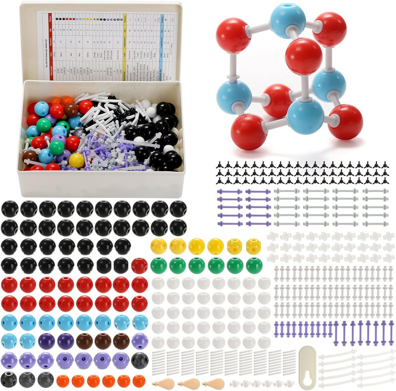 SOUJOY 444 Pcs Chemistry Molecular Model for Building Organic and Inorganic Stru gallery