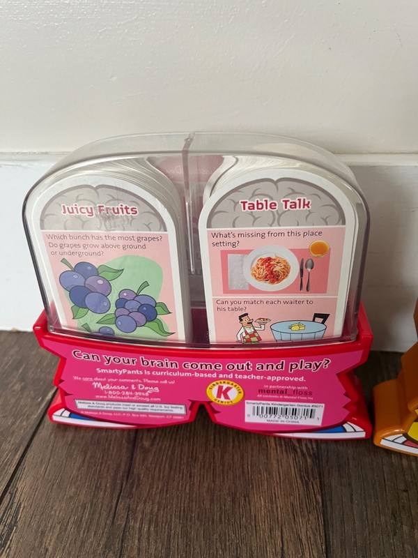 Melissa and Doug Smarty Pants Preschool and Kindergarten Brain Building Cards gallery