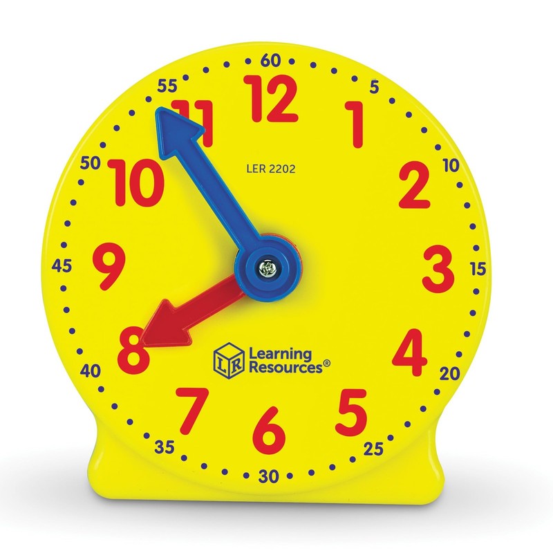 Learning Resources Big Time Mini Clock, Teaching Classroom