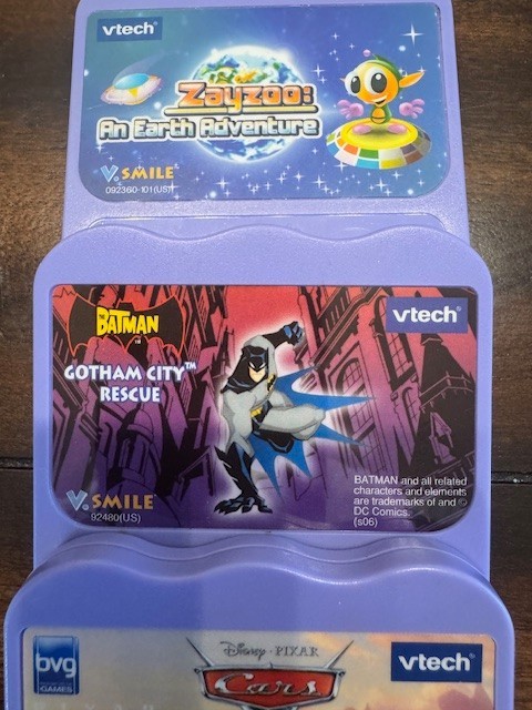 VTECH V.Smile Batman Gotham City Rescue, Cars Radiator Springs, Zayzoo Earth gallery