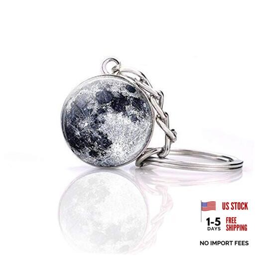 JWPavilion Solar System Planet keychain Accessories Pendant Glow One Size Moon