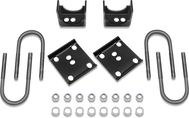 JY PERFORMANCE Truck Rear Axle Flip Kit 5" Drop C Notch Kit Shock Compatible Wit gallery