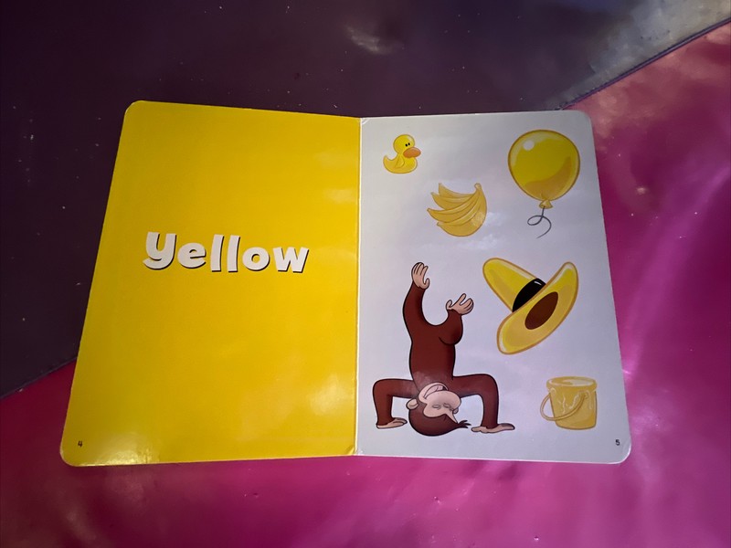 LeapFrog LeapReader Tag Junior Book — CURIOUS GEORGE COLOR FUN gallery