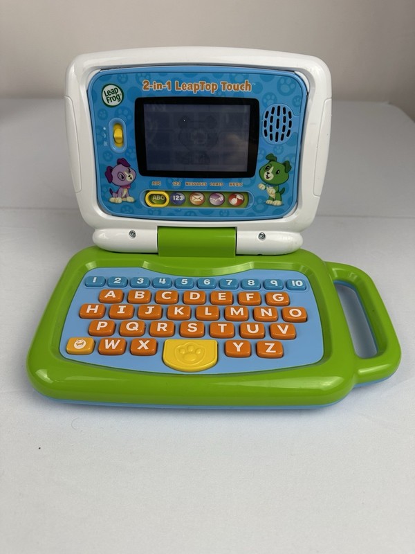 LeapFrog 2-in-1 LeapTop Touch (80-600900) Used tested Working