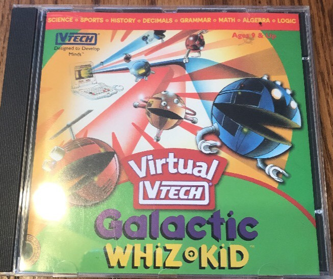 Virtual Vetch Galactic Whiz • Kid Ages 9 & Up Rare Vintage Ships N 24hrs