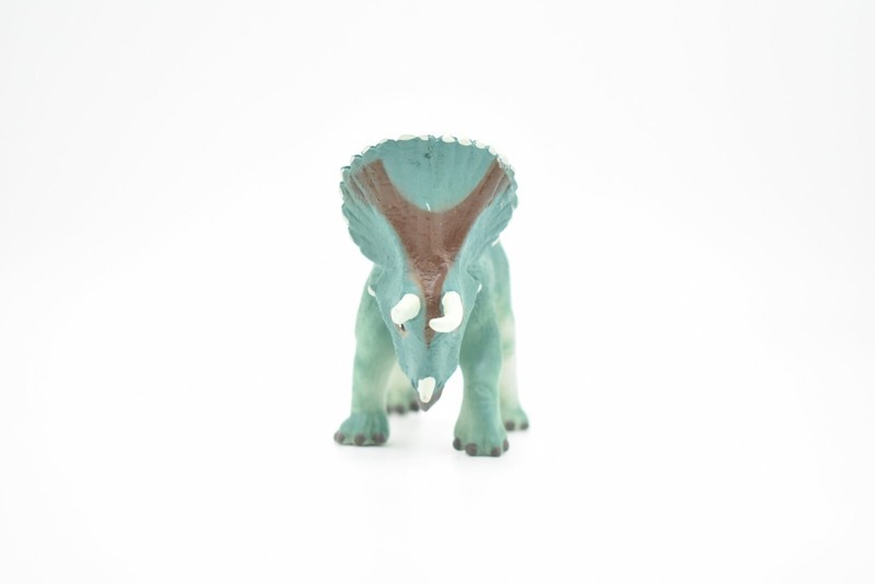 Triceratops Dinosaur, Very Nice Plastic Replica 7" ~ F3051-B2 gallery