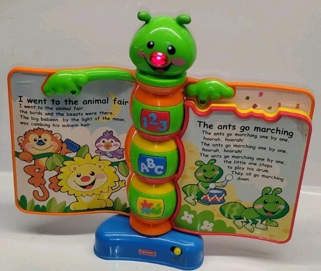 Fisher Price Storybook Rhymes Kids Electronic Learning Educational Toys Talking gallery