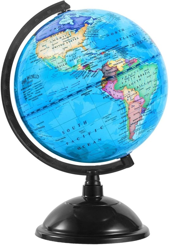 8 Inch Globo Terraqueo Educativo Para Aprendizaje Infantil De Globo Del Mundo Gi