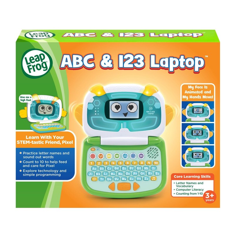 ABC and 123 Laptop for Preschoolers Ages 3-7 Years, Green gallery