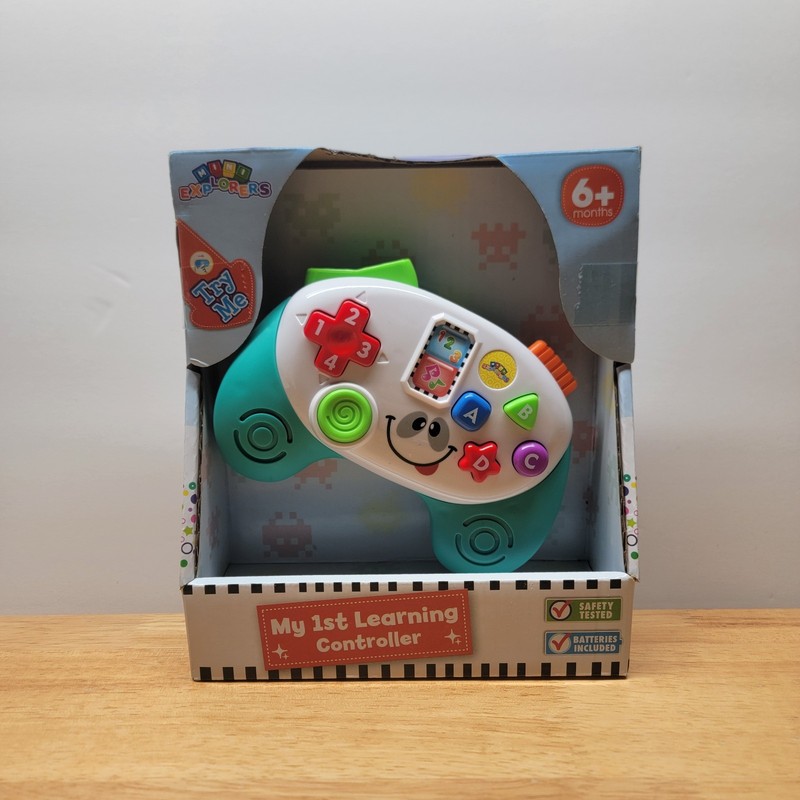 Baby Learning Controller Toy ages 6 months and Up Helps fine motor skills