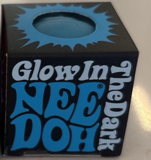 Glow In The Dark Mini Needoh. Rare. HTF. Same Day Ship