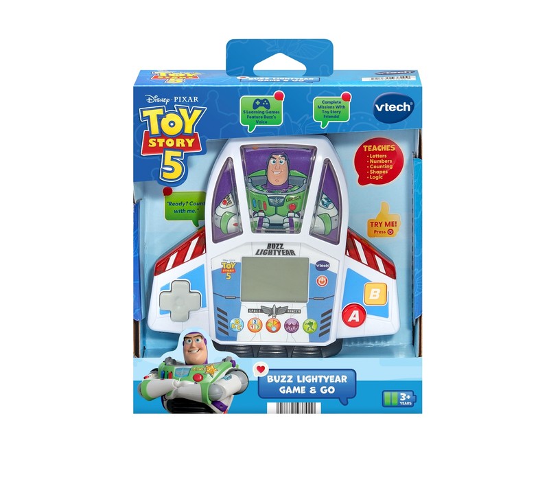 Buzz Lightyear Interactive Learning Toy Game Handheld Preschool Educational Toy gallery