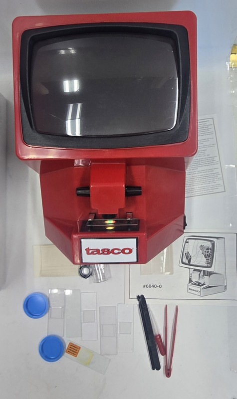 Tasco Big Screen Micro Microscope Kit 30X 60X Educational Science Toy #6040-0 gallery
