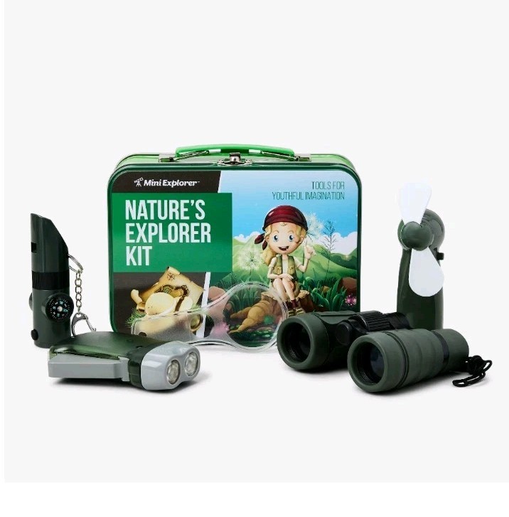 New Nature’s Mini Explorer Kit in Tin by Dan & Darci – Great Gift for Kids!