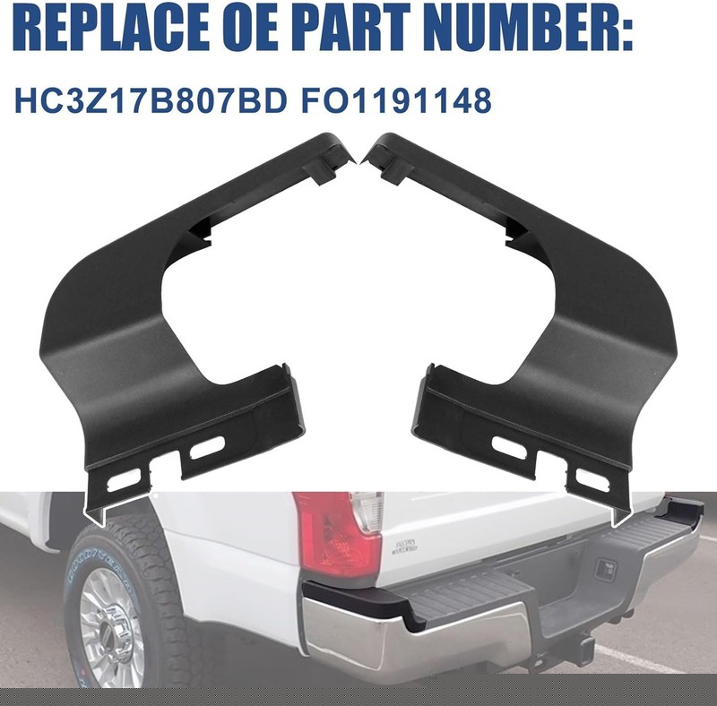 Bumper Step Pad Ford F250 F350 F450 Super Duty 2017-2023 gallery