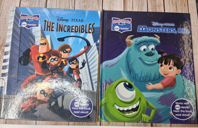 Disney Me Reader Electronic Storybook Set Toy Story Cars Incredibles gallery