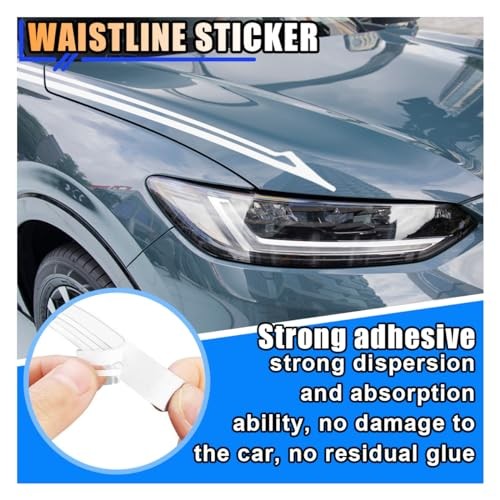 32Ft Car Pinstriping Tape, Vinyl Pin Striping Decals Car Trim Stripe Tape White gallery