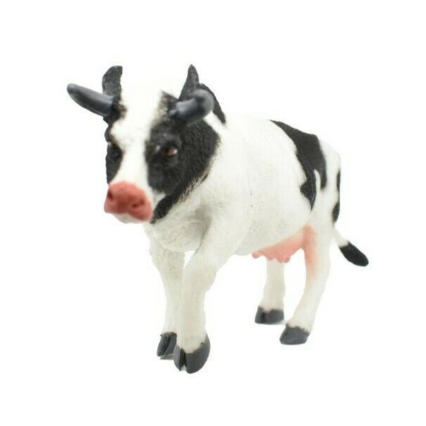 Cow Dairy Realistic Small Toy Model Plastic Replica Barn Animal 5.5" F257 gallery