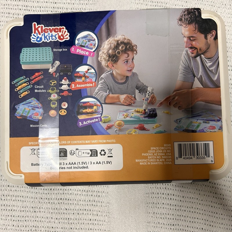 Klever Kits 50+ Projects Space Circuits - Electronics Kit for Kids Creative Fun gallery