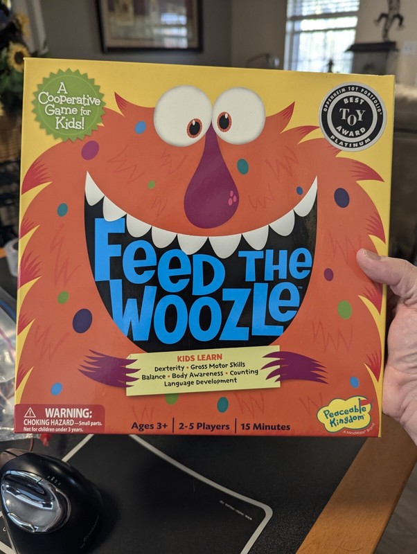 FEED the WOOZLE A Pre-School Cooperative Game for Little Kids 100% COMPLETE 2011