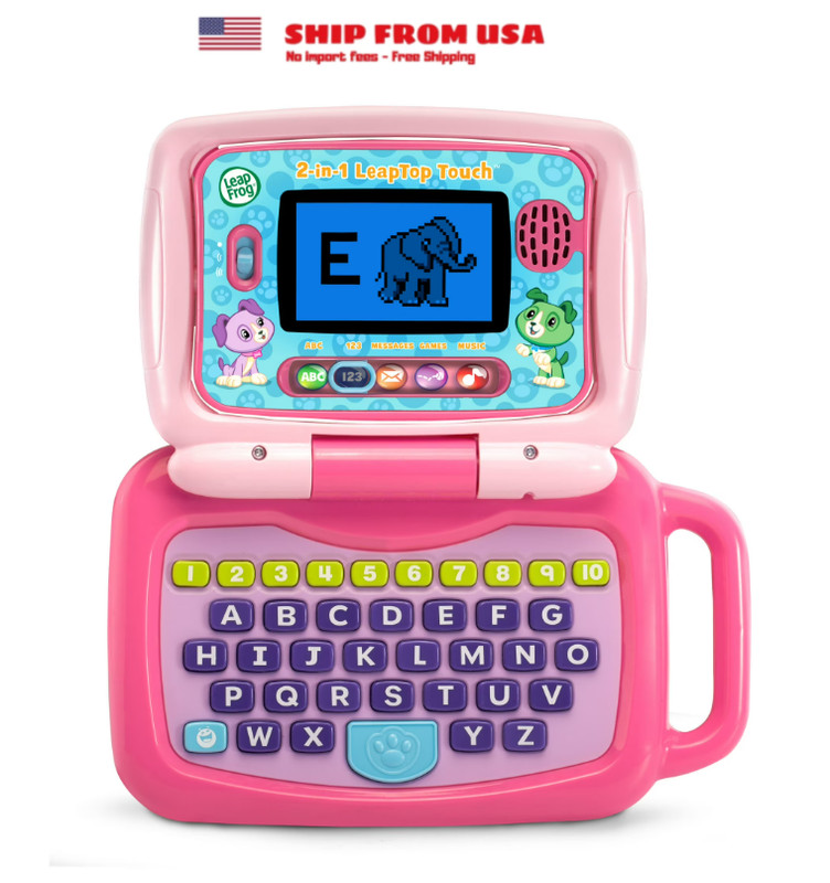 LeapFrog 2-in-1 LeapTop Touch (Pink) Baby and Toddler Toys
