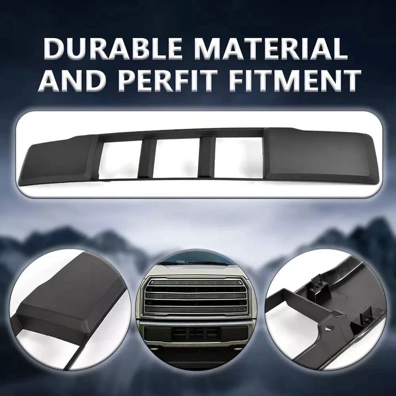 15-17 Ford F150 Front Bumper Lower Grill Grille Trim Panel Compatible With Ford- gallery