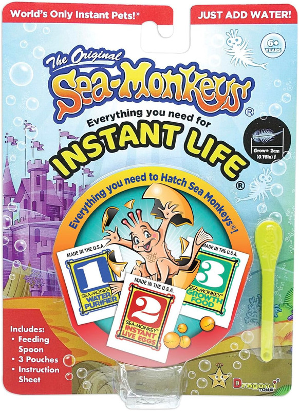 Sea-Monkeys® Instant Life - World'S Only Instant Pets® - Ages 6+ (Pack of 1) gallery