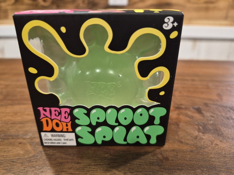 Nee Doh Sploot Splat Green Sensory Squeeze Toy Ages 3 and Up #squishy
