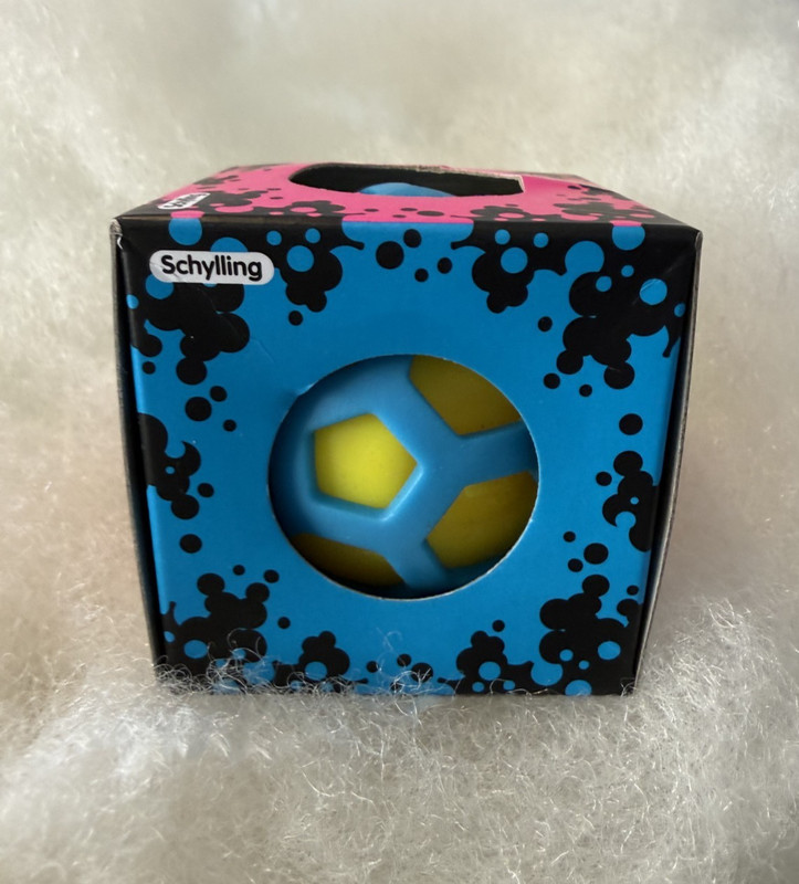NEW Needoh Brand Atomic Squeeze – Yellow and Blue