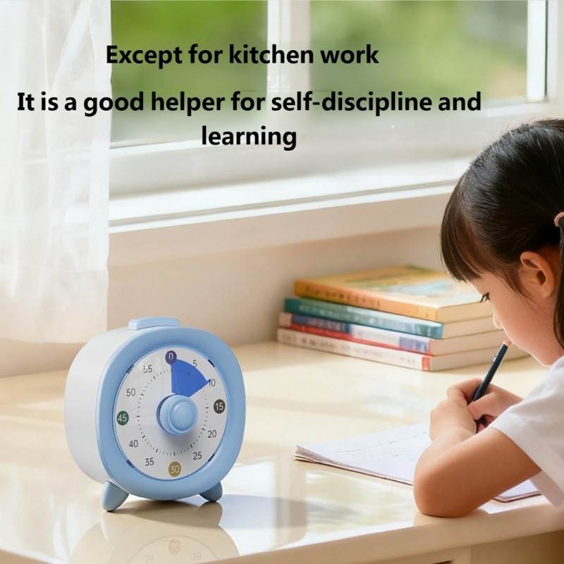 0-60min Visual Timer for Home, School Child Learning Time Management Clock Tool gallery