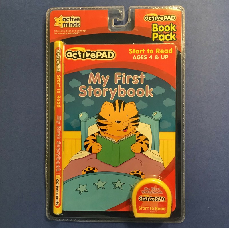 Active Minds My First Storybook Active Pad Book Pack Aged 4 and Up