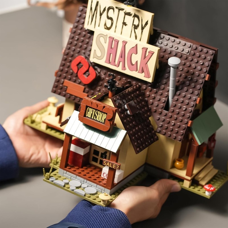 Gravity House Building Sets,Mystery Falls Toys Compatible with Lego... gallery