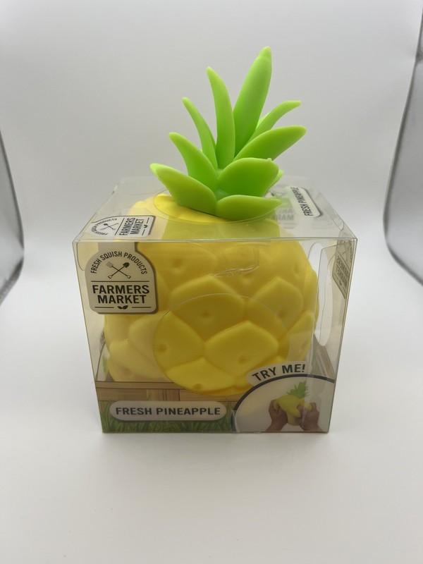 Sunny Days Pineapple Squishy Toy Jumbo Squeezy Fresh Market Stress Sensory