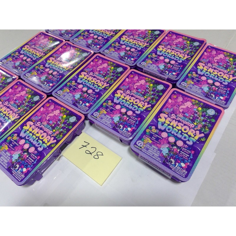 SlimyGloop Sensory Worlds Mermaid Multi-Sensory Bin Kids Purple NEW Lot of 13 gallery