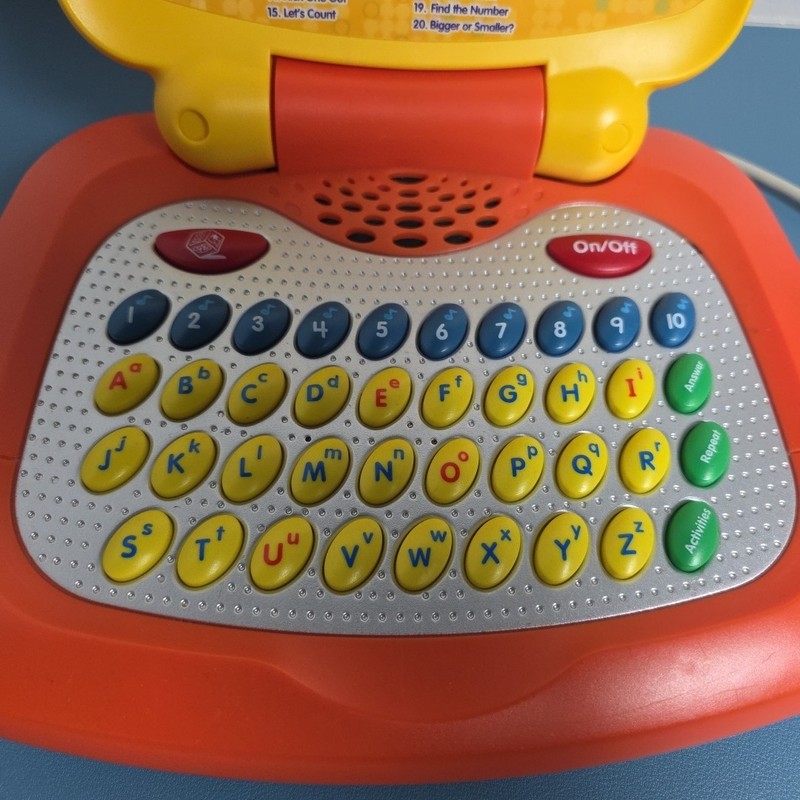 Vintage VTech Tote-and-Go Laptop Plus Learning System With Mouse, Works gallery