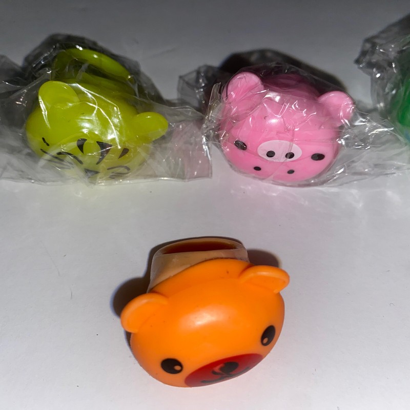 14 light up squishy silicone kids rings stress relief, Therapeutic, Fun. New