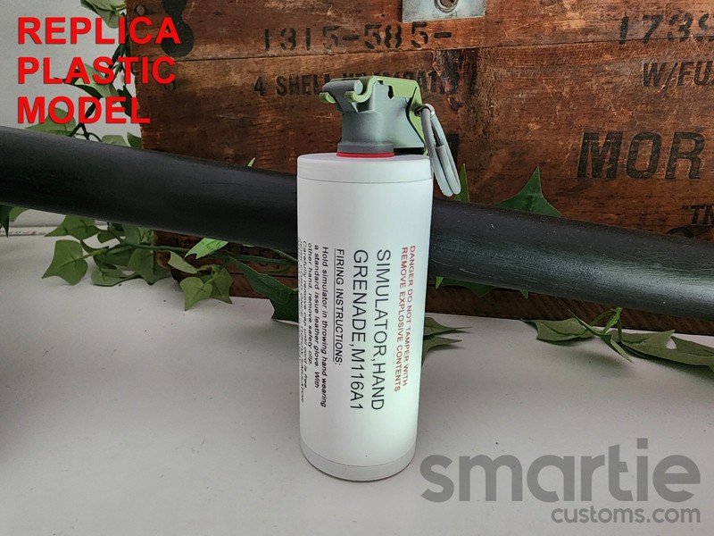 M116A1 Flash Crash Grenade Navy Seals – Plastic Replica