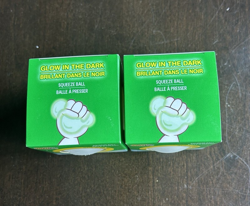 Set Of 2- Glow In The Dark Squeeze Balls – Novelty World