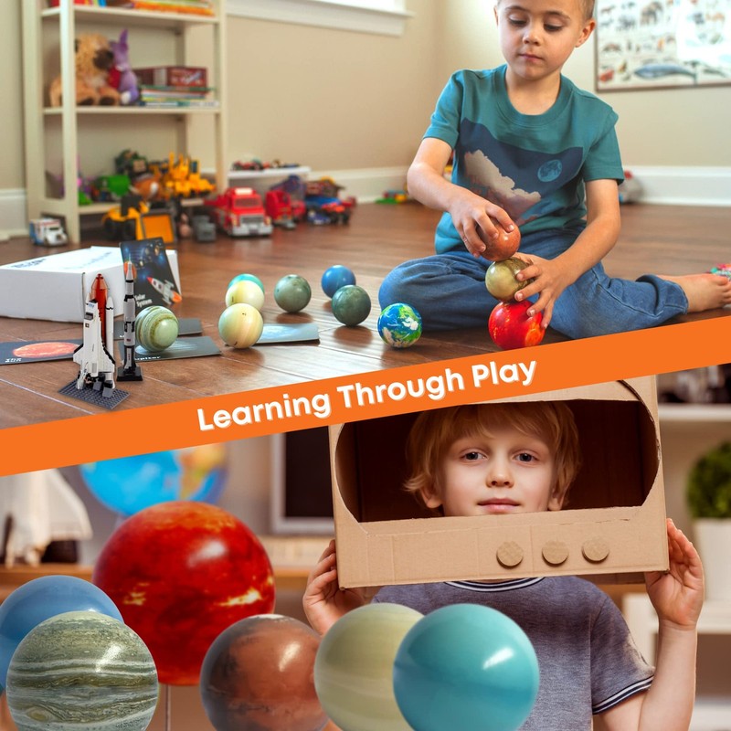 Planets for Kids Solar System Toys 3-5, Solar System for Kids, Space Toys for... gallery