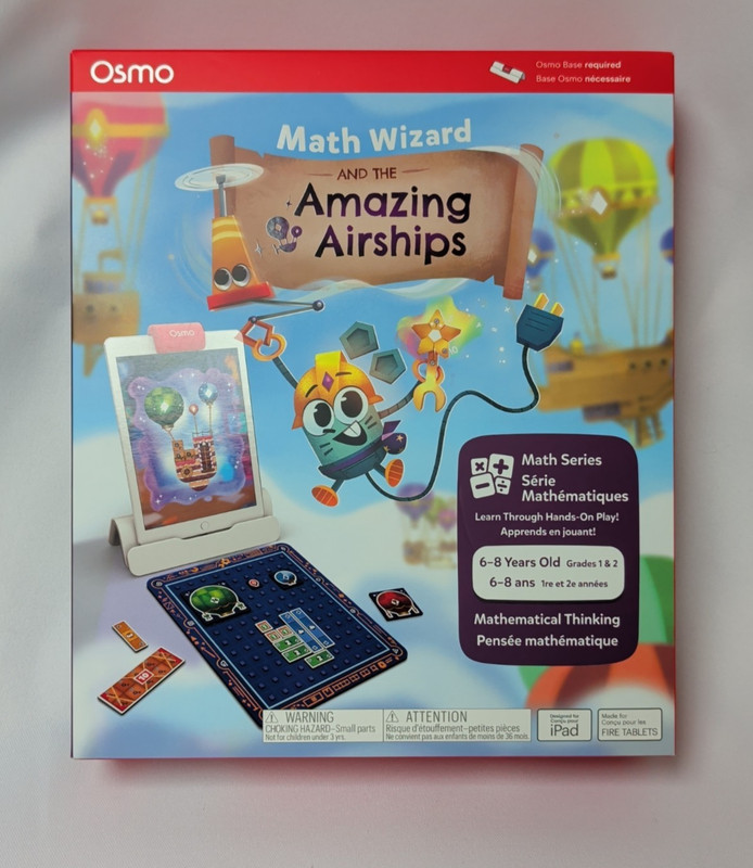 Osmo Math Wizard and The Amazing Airships Games iPad Fire Tablet 6-8 Years