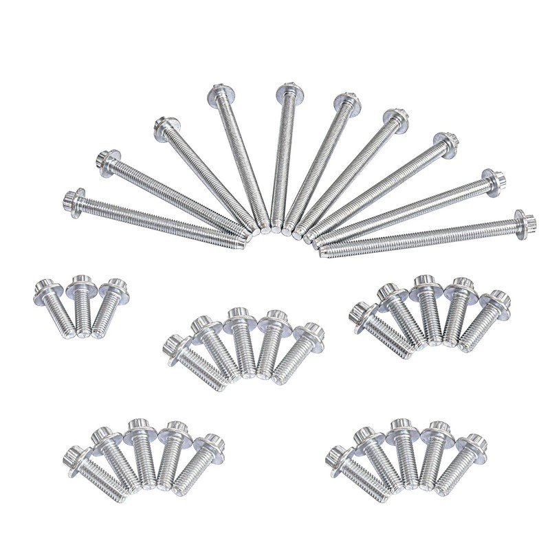 Engine Oil Pan Bolt Kit Compatible with BMW 325i 328i 330i 335i 435i 525i Replac